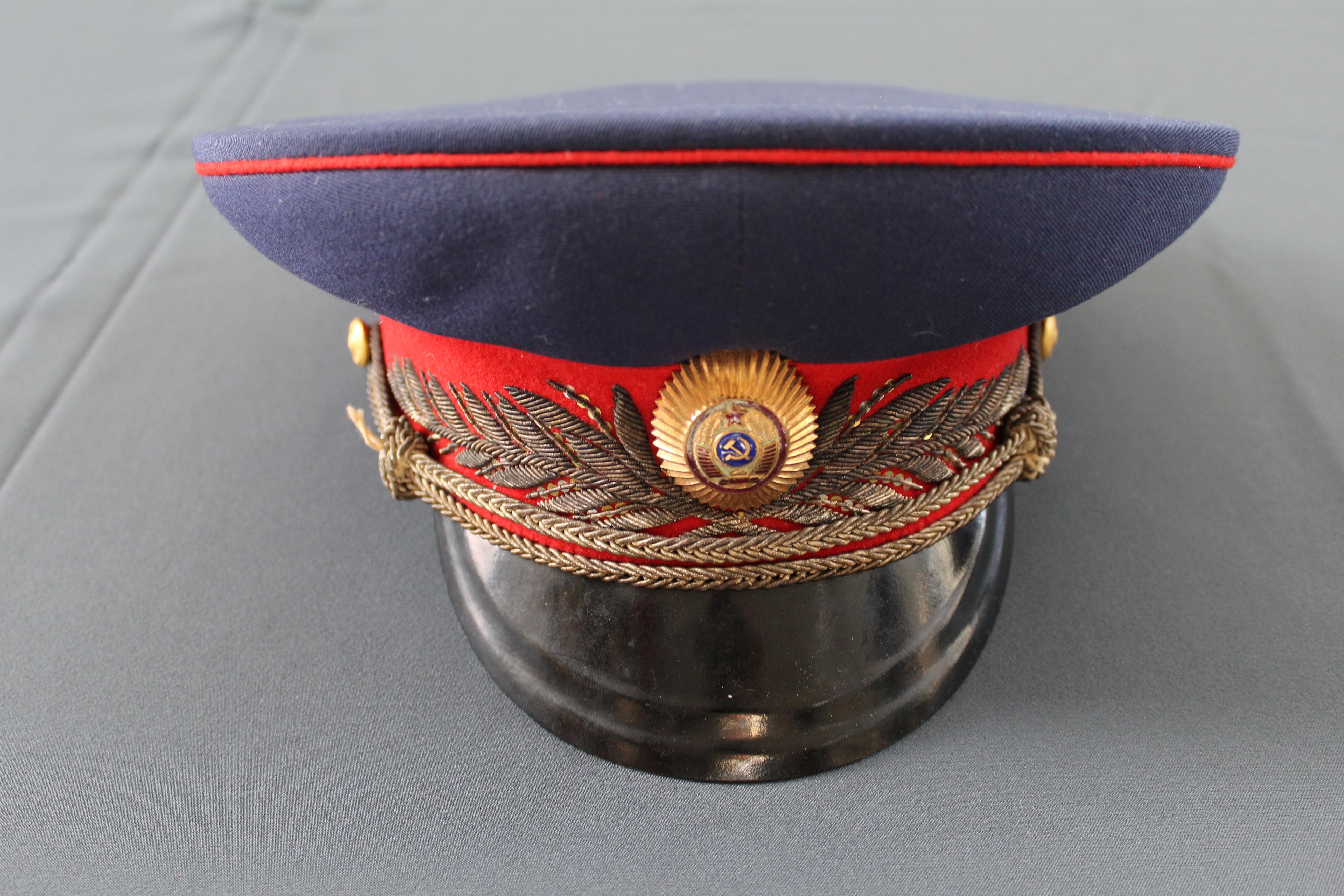 Фуражка комиссаров милиции (образца 1947 г)