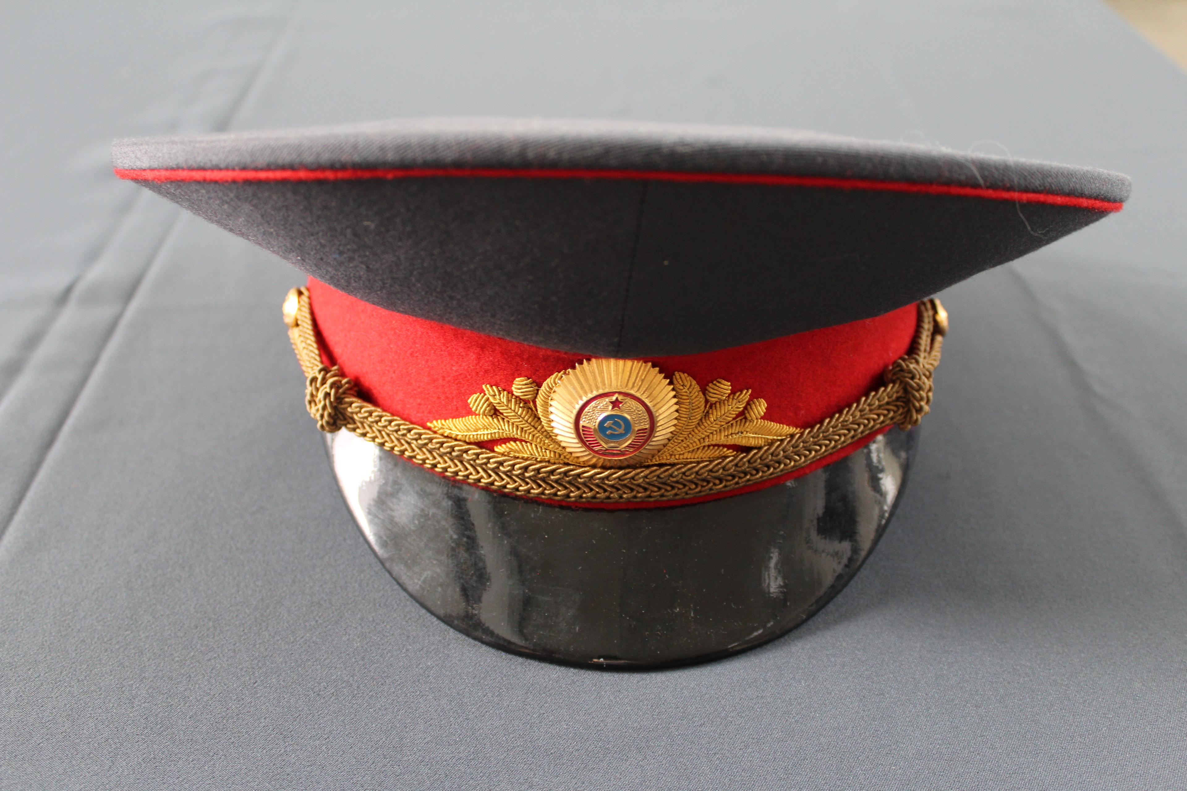 Фуражка комиссаров милиции (образца 1969 г)