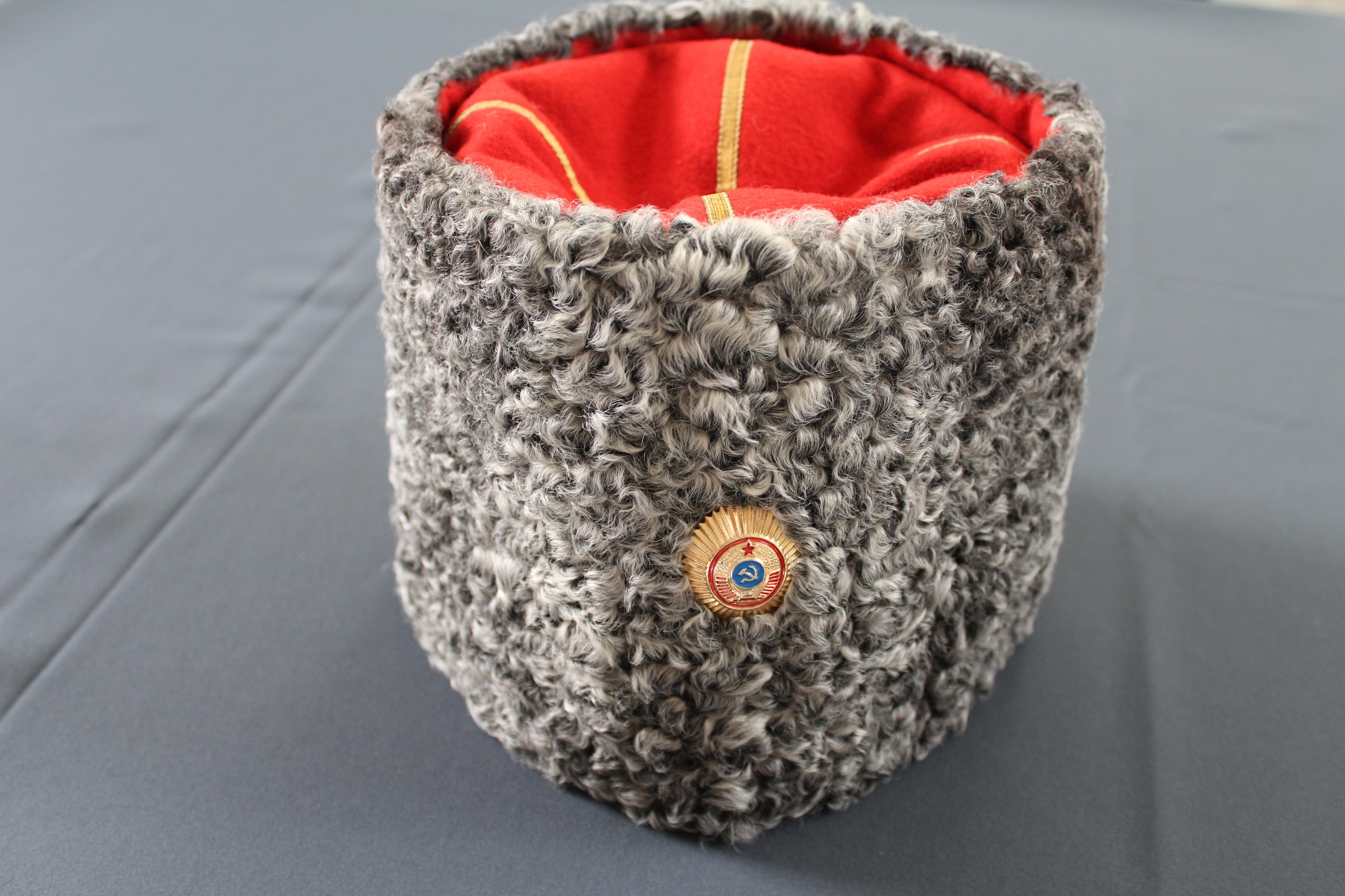 Папаха милицейская генеральская (образца 1969-1975 гг)